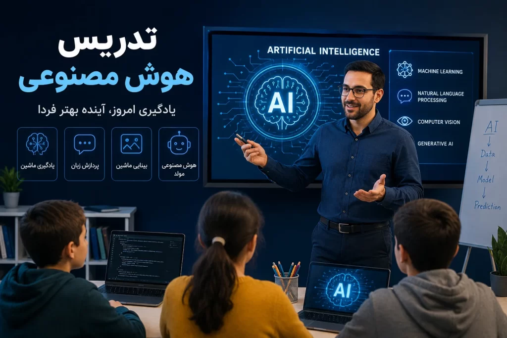 تدریس هوش مصنوعی